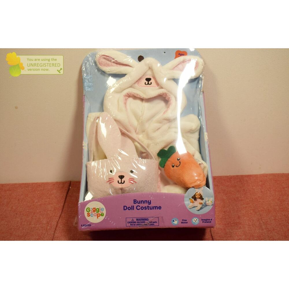 Gigglescape 14" Bunny Outfit